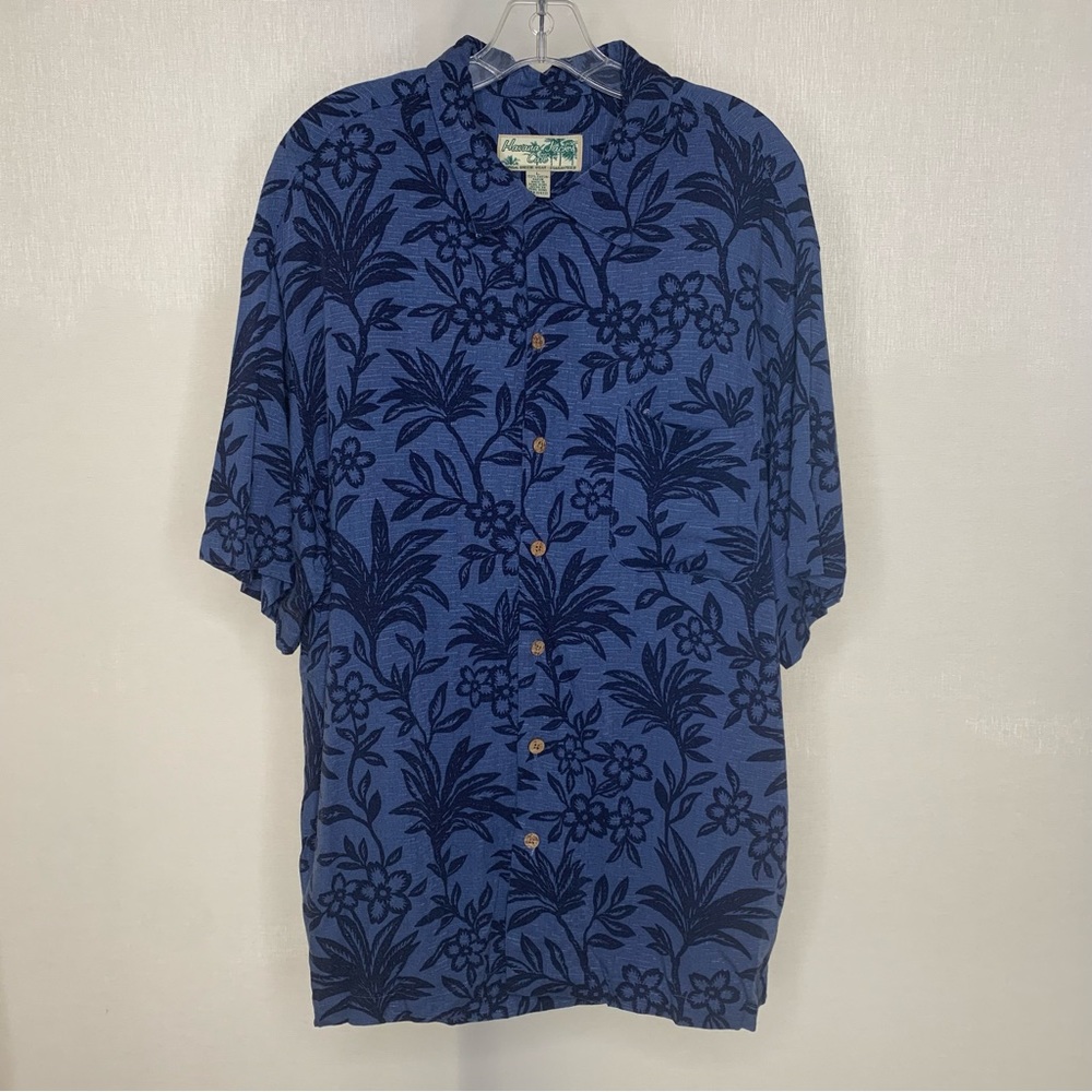 Havana Jack’s Cafe Tropical Hawaiian Button Down Shirt
